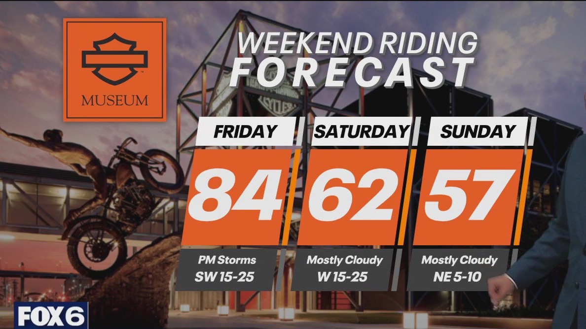 Weekend Riding Forecast for May 16-18, 2025