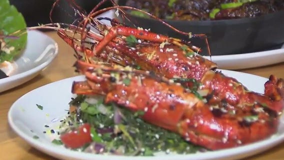 Checking out the global cuisine