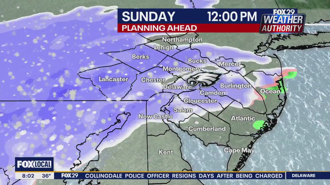 Philadelphia winter weather: Snow on the way