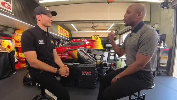 Full interview: INDYCAR's Alex Palou talks with FOX6's Donovan Long