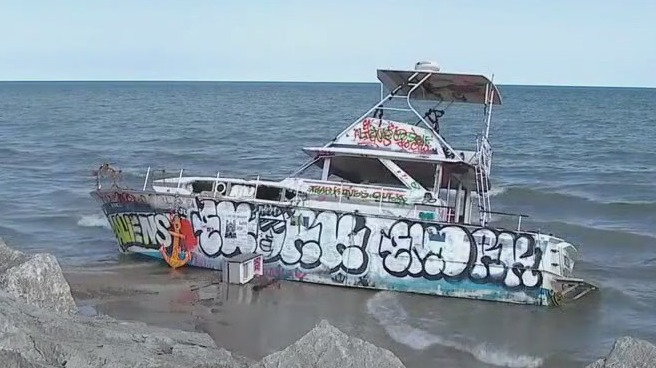 Abandoned boat, crew leader talks removal