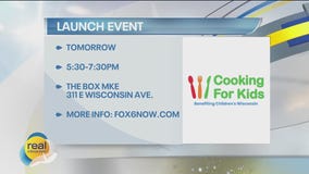 Cooking for Kids; Non-profit launching Tuesday