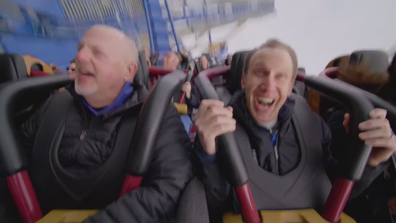 Carl takes a wild ride