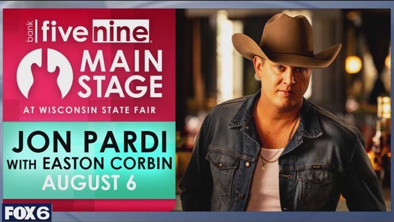 Jon Pardi, Easton Corbin take Main Stage, Aug. 6