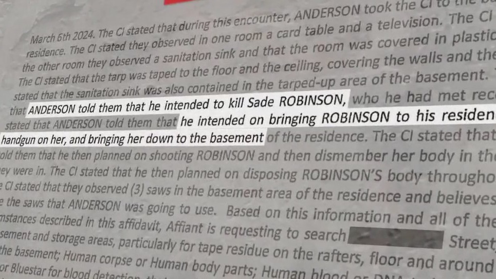 The psychology behind Sade Robinson's homicide