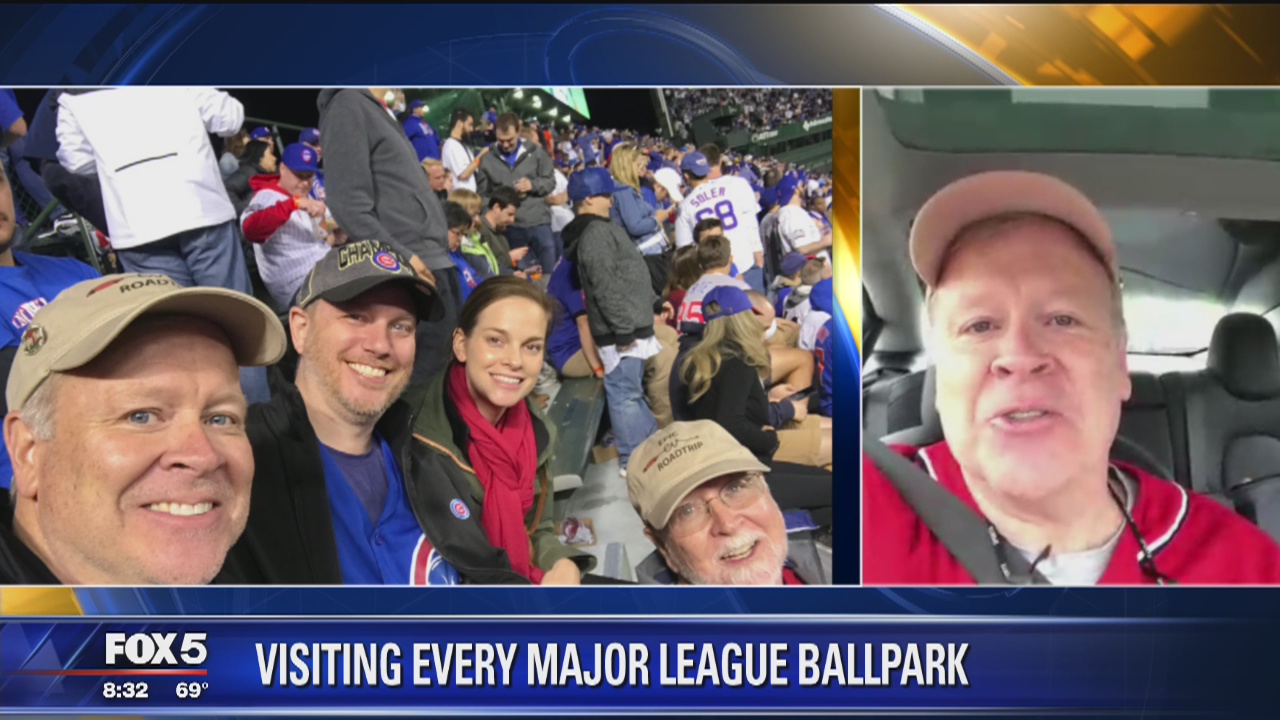 Northern Virginia man looking to visit every Major League Ballpark in one month