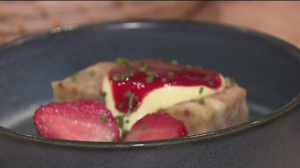 Gourmet appetizers, entrees, and desserts