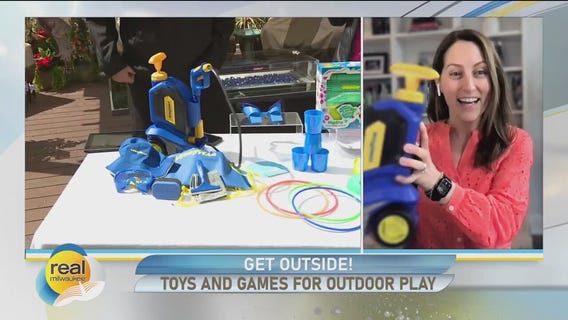 Toys and games for outdoor play