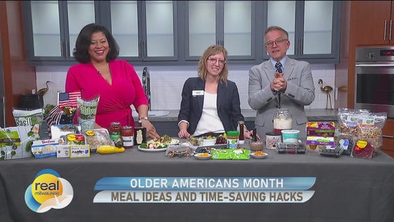 Meal ideas and time-saving hacks; Older Americans Month