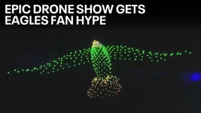 Thousands enjoyed Eagles drone show ahead of NFC Championship game