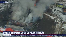 School evacuated after 2-alarm fire in South Jersey industrial facility