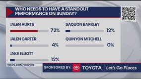 Which Eagles player needs a standout performance Sunday?