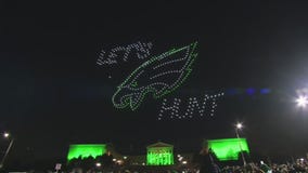 Eagles playoffs: The Birds host a drone show celebrating playoff run