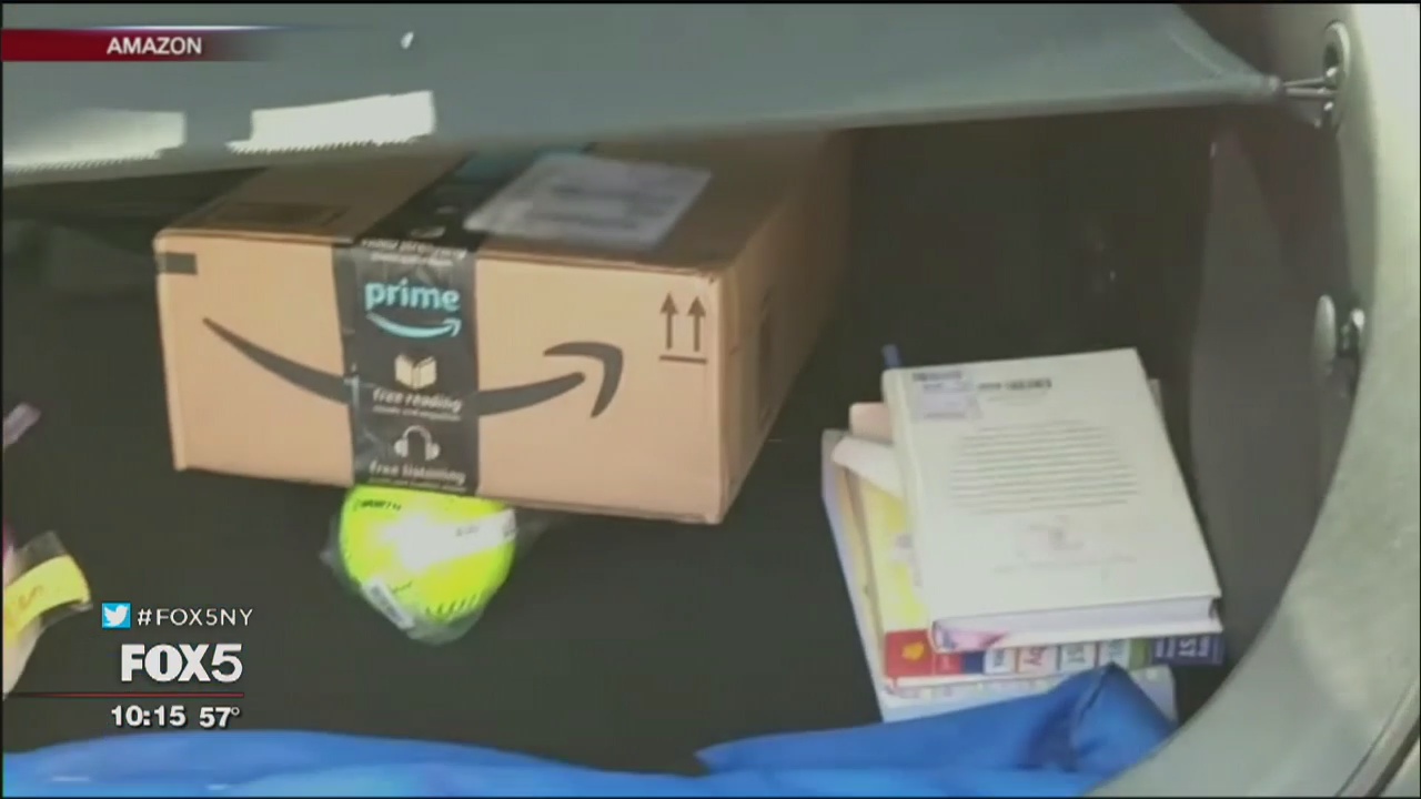 Amazon delivers to cars