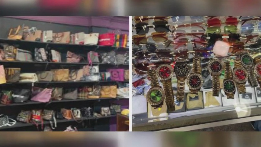 Federal agents raid clothing store; here's why