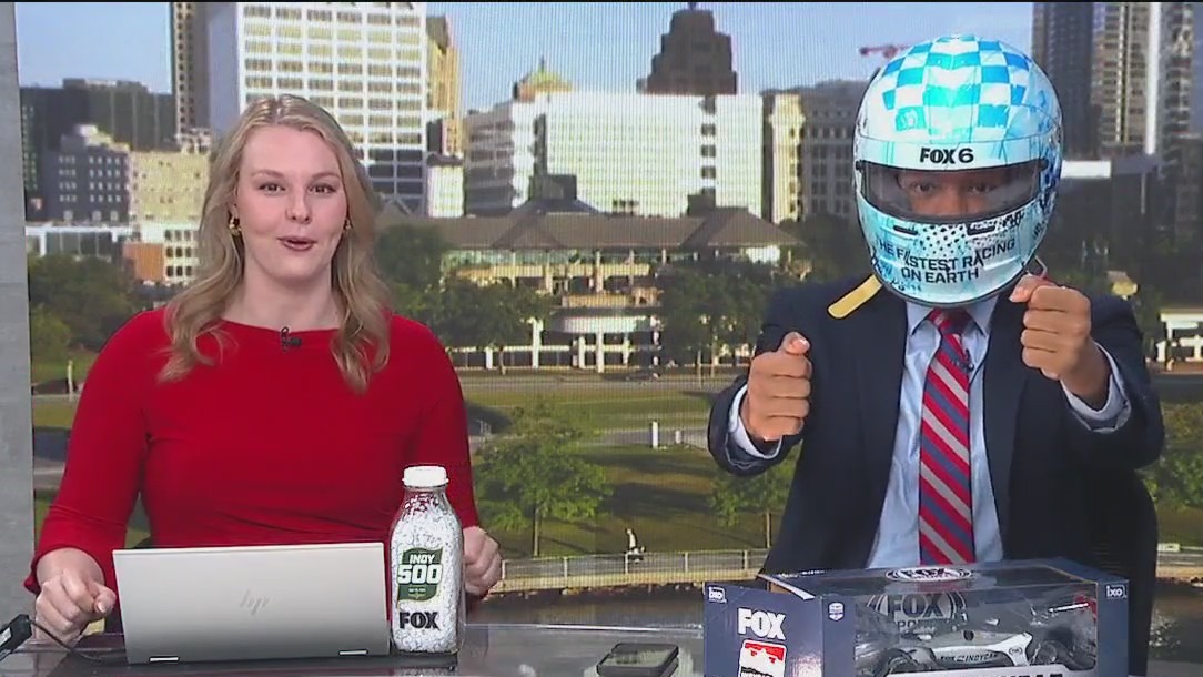 FOX6 WakeUp is revved up for the Indy 500!