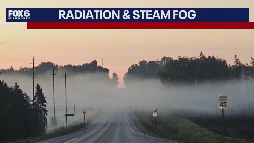 Learning about radiation and steam fog from Wisconsin Weather Experts