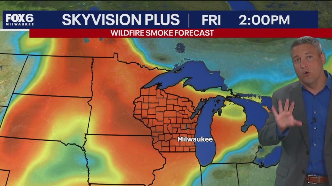 Canada wildfire smoke headed to Wisconsin