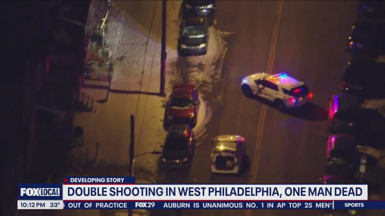 Double shooting in West Philly leaves one man dead | FOX 29 Philadelphia