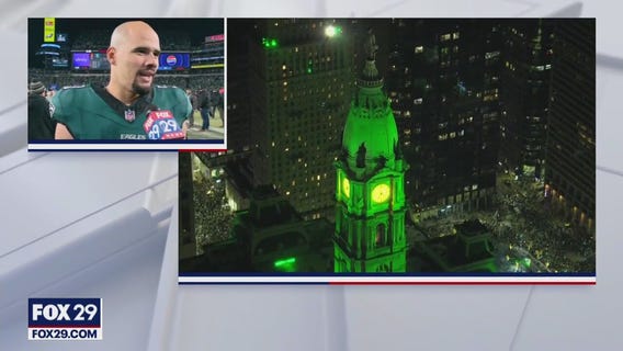 Eagles Linebacker Zack Baun reacts to Super Bowl berth