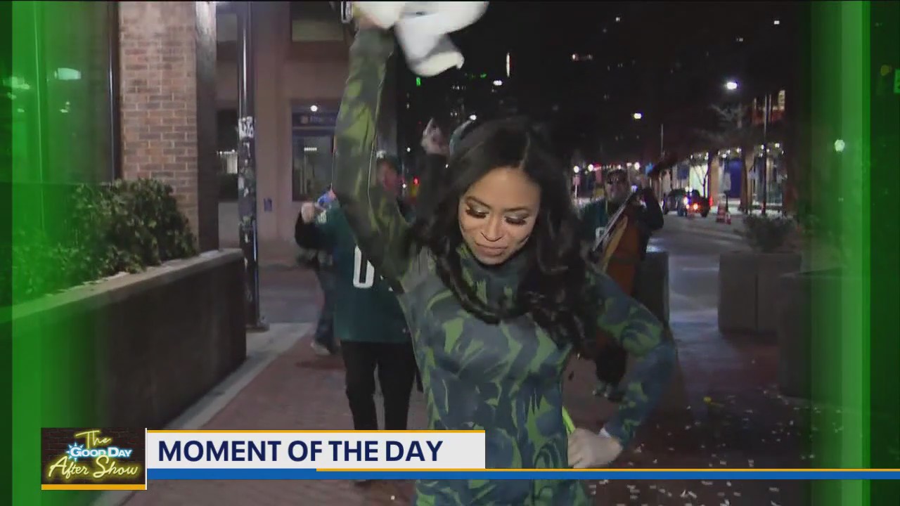 Moment of the Day: The Eagles are heading to the Super Bowl!