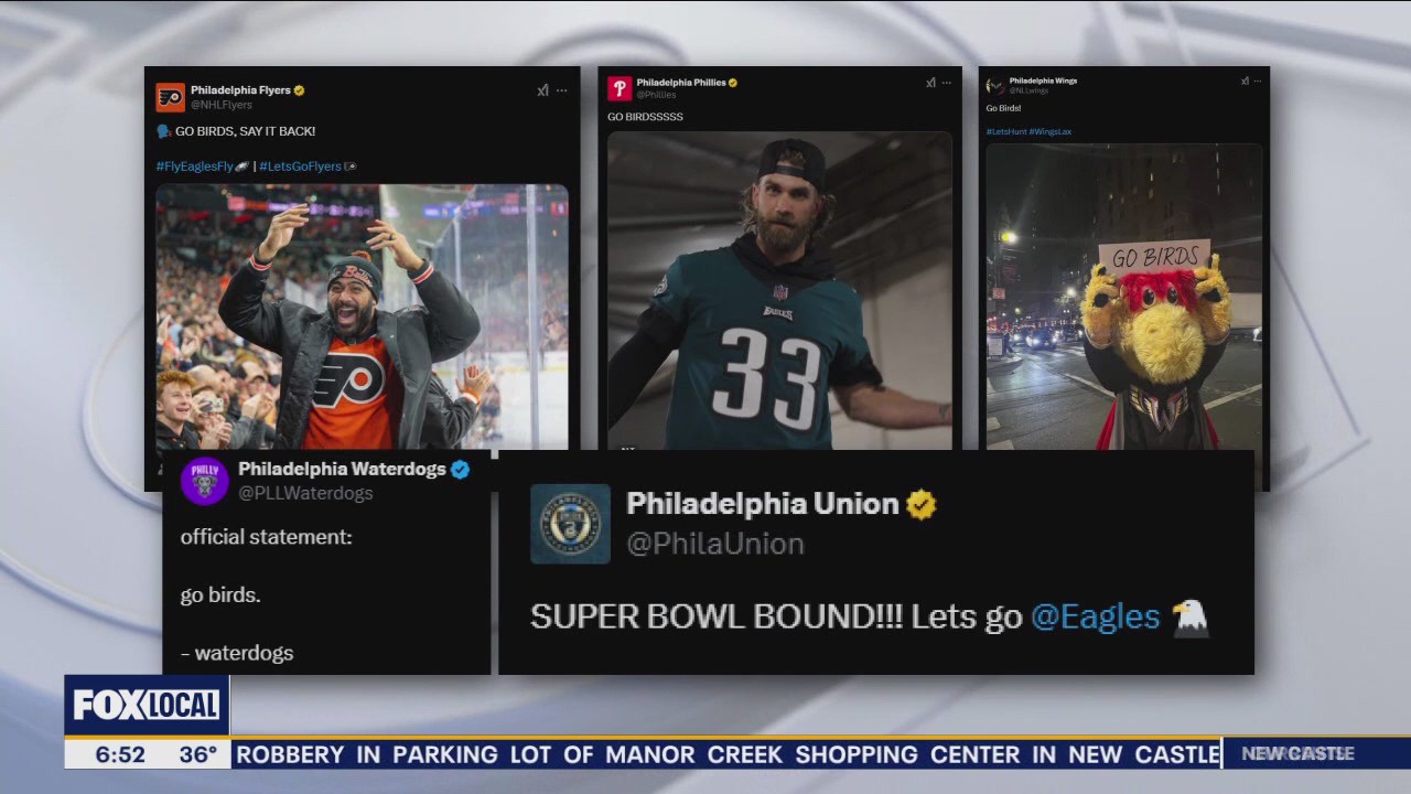 Sixers mum as Philly teams congratulate Eagles on Super Bowl berth