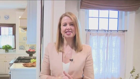 Learning more about the house at the showhouse