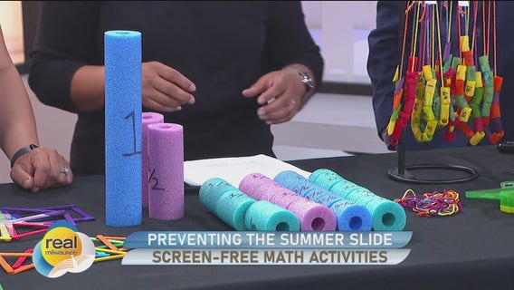 Preventing the summer slide; Screen-free math activities