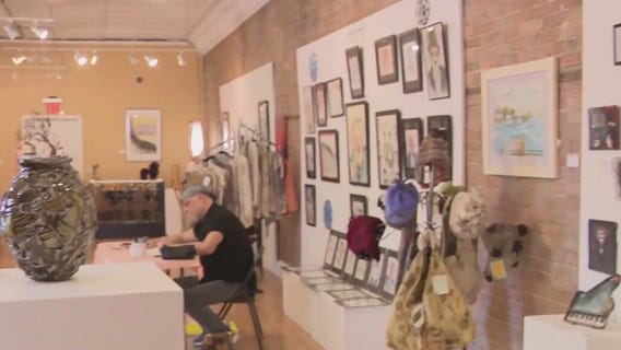 Artist Gallery showing kites