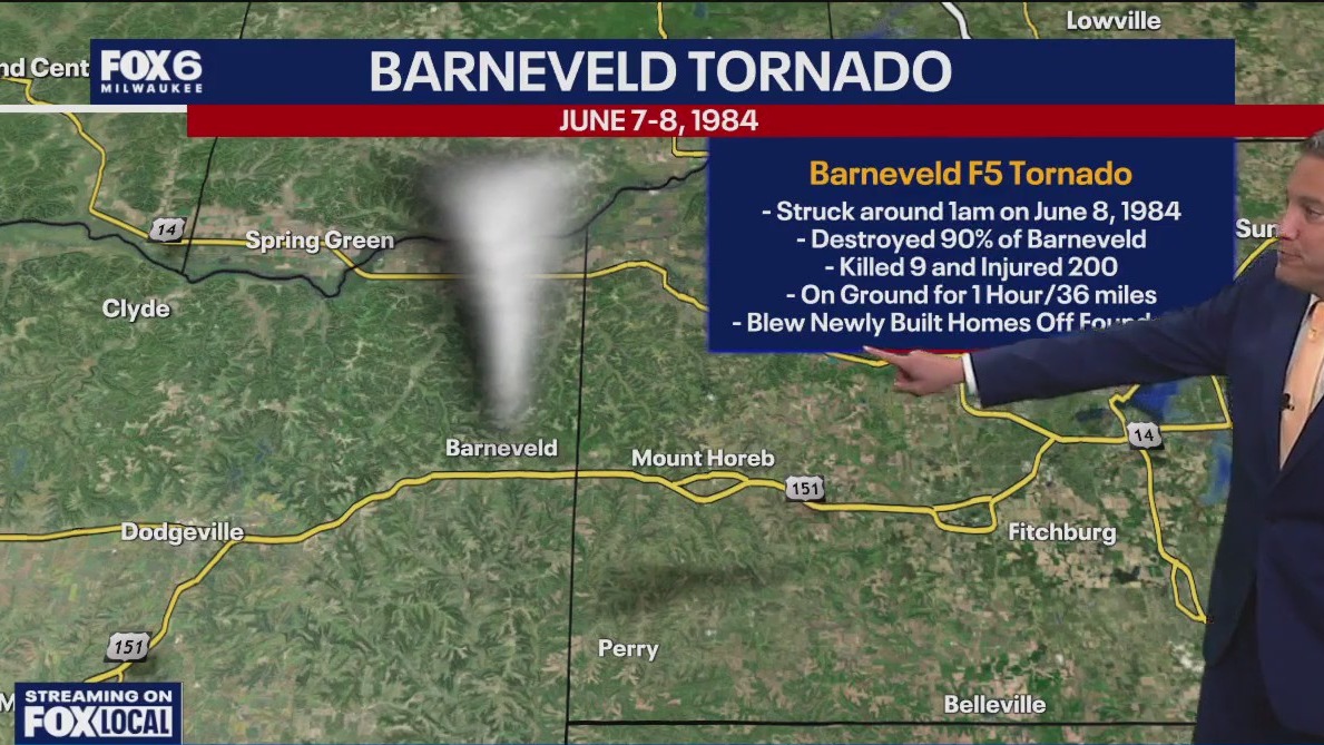 Remembering the Barneveld tornado from 1984