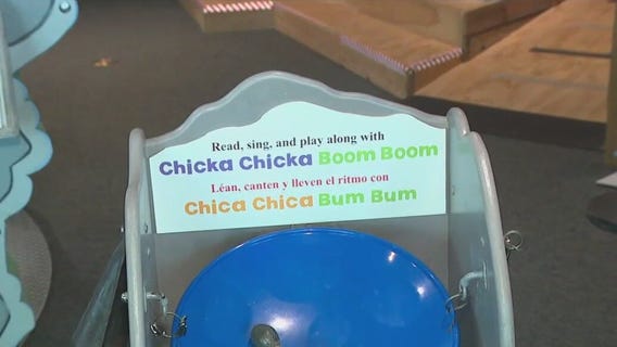 Chicka Chicka Boom Boom portion of the Storyland