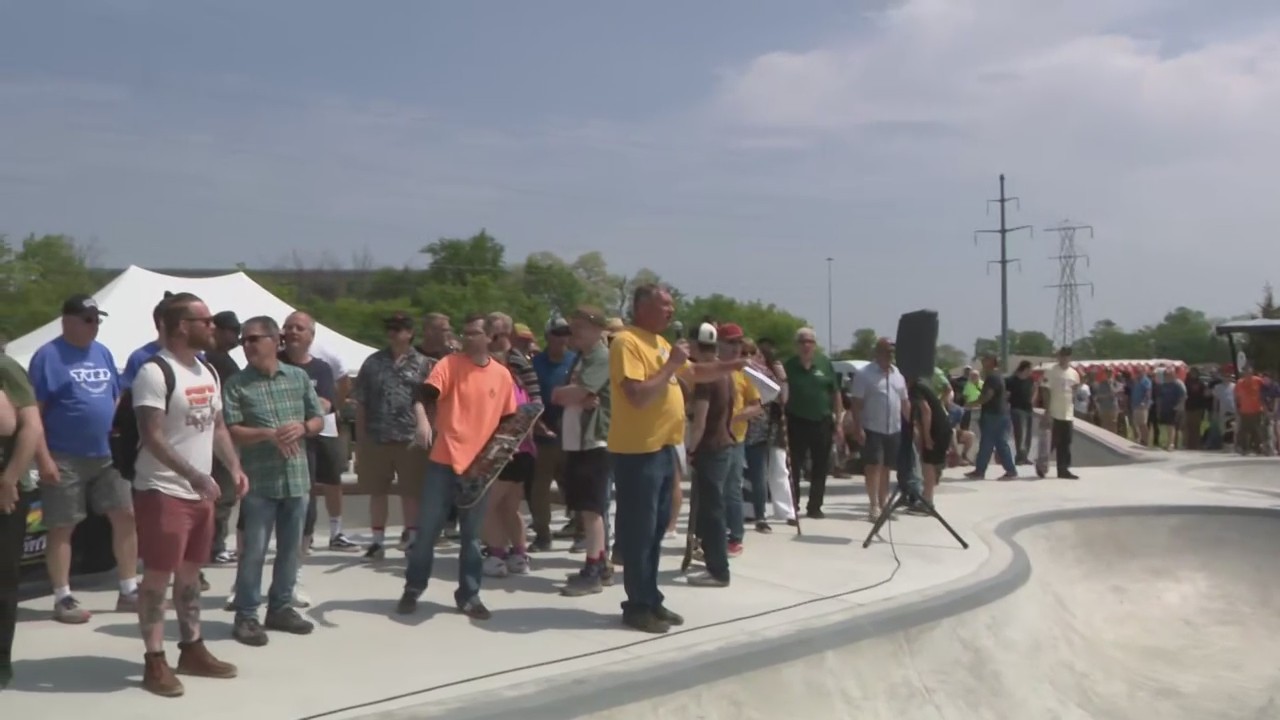 Turf Skatepark rededication in Greenfield