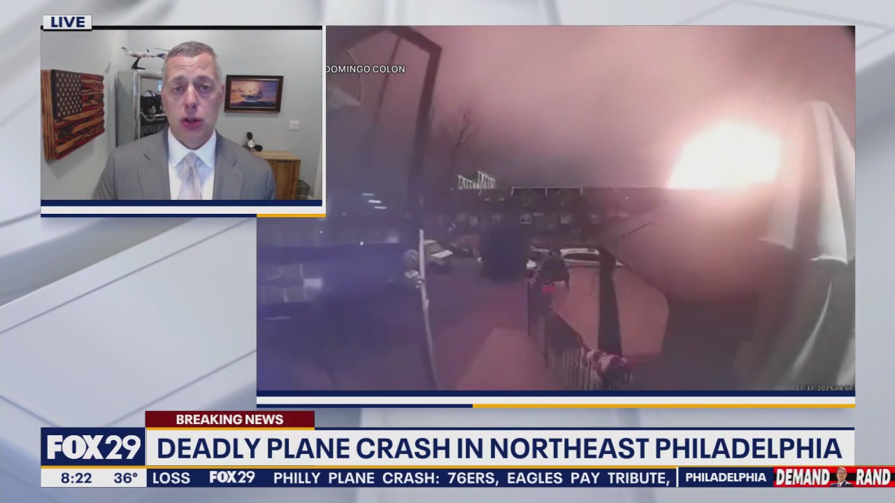 Aviation attorney addresses deadly plane crash in Philly