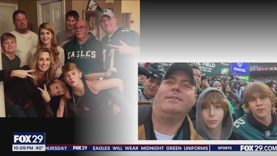 Eagles super fan bring friend's ashes to every game