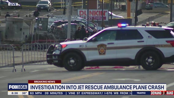 Investigation into jet rescue ambulance plane crash in Philly