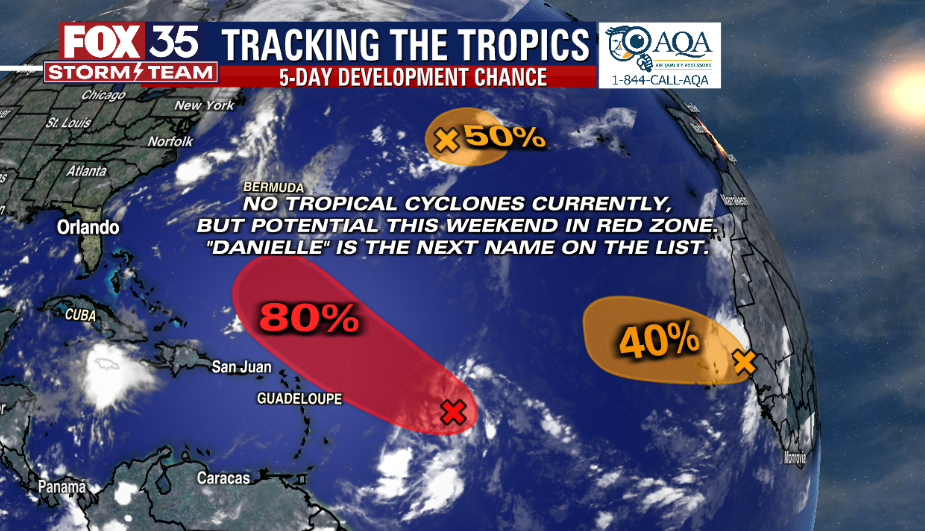 NHC: 3 possible tropical depressions brewing in the Atlantic
