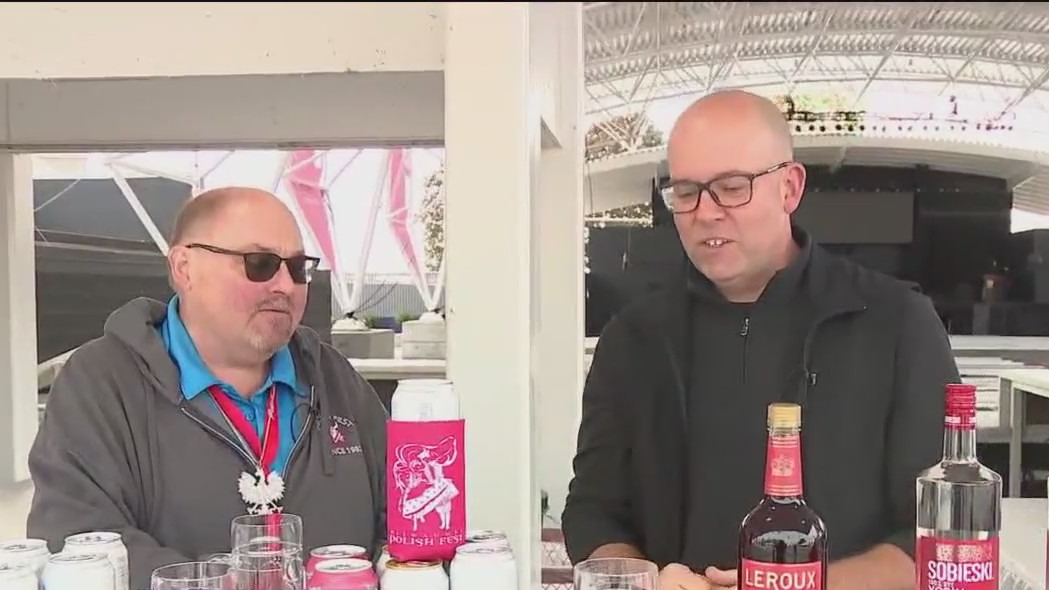 Good food and drink at Polish Fest