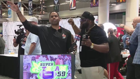 Super Stream 59 | Live from Radio Row in New Orleans: Gospel Singer Titus Showers sings gospel version of Eagles Fight song
