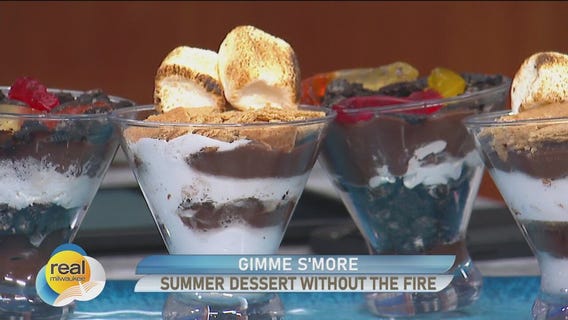 Making campfire s'mores without the fire; Timber Ridge Lodge & Waterpark