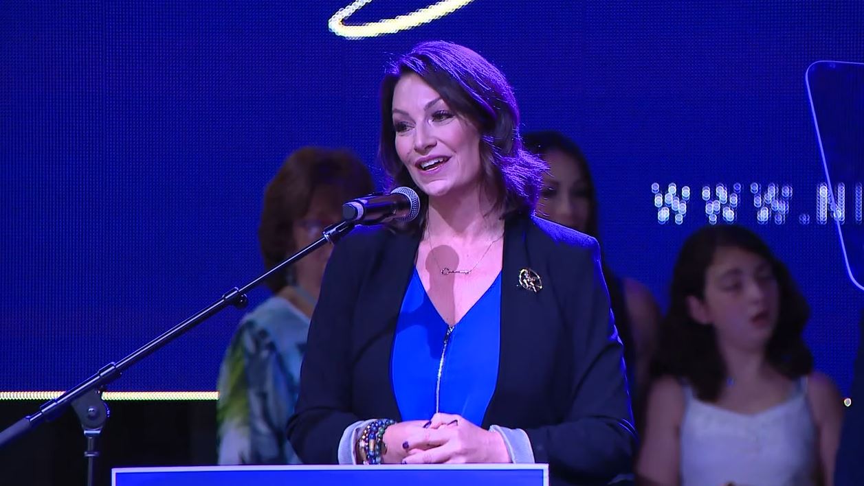 Nikki Fried delivers concession speech