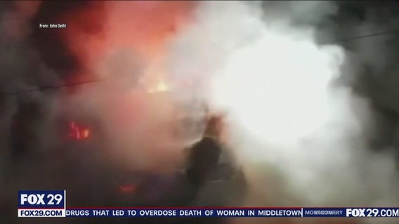 SEPTA train catches fire forcing passengers to evacuate