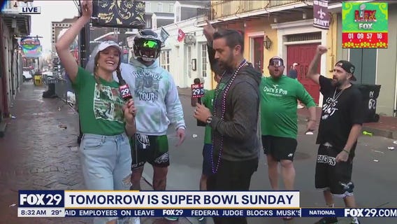 Broad Street to Bourbon Street: Eagles' fans are ready for Super Bowl LIX