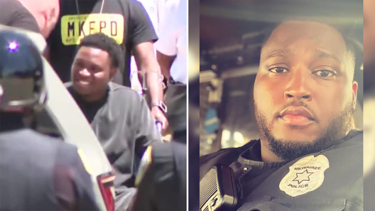 Officers shot: 1 heads home, 1 still hospitalized