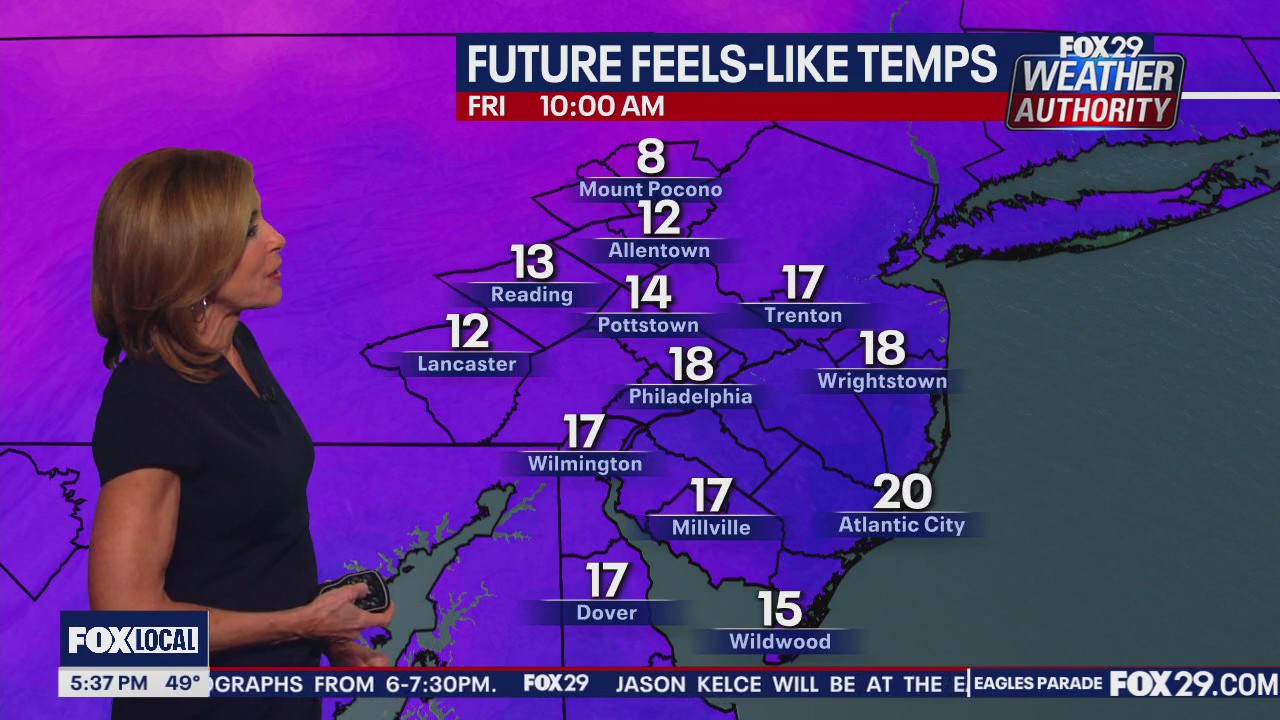 Weather Authority: 5 p.m. Thursday forecast