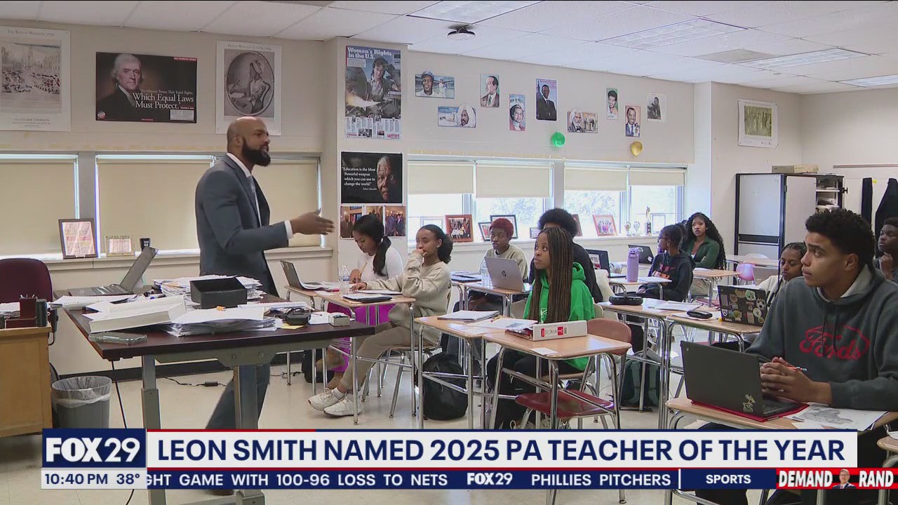 Black History Month: Delaware County teacher named Pa Teacher of the Year