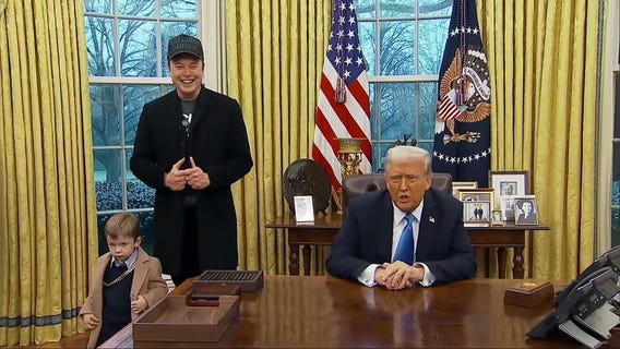 Musk, Trump talk US gov't