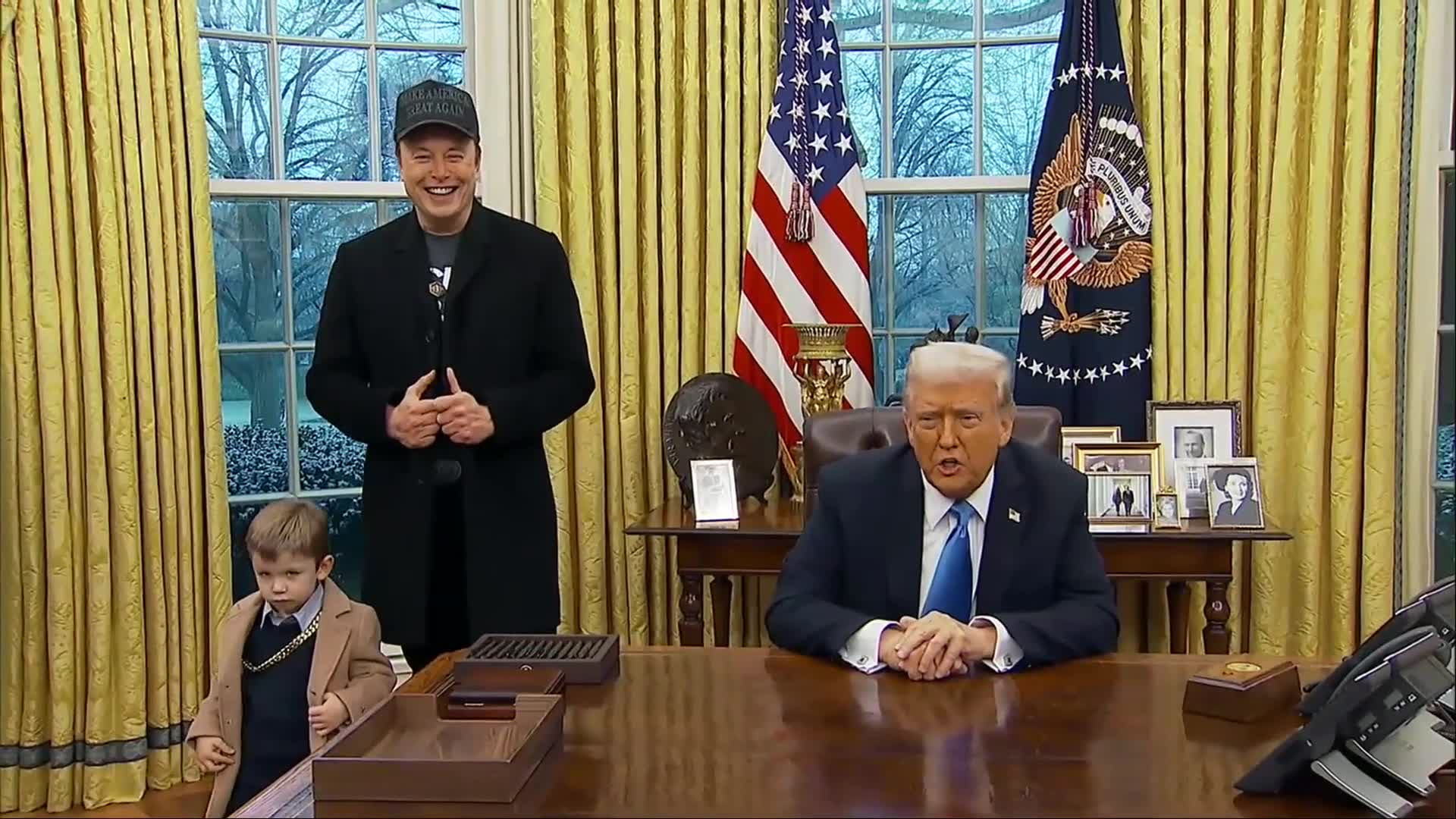 Musk, Trump talk US gov't