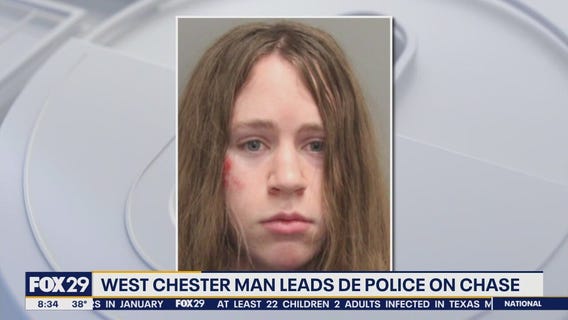 West Chester man leads troopers on wild chase through Delaware