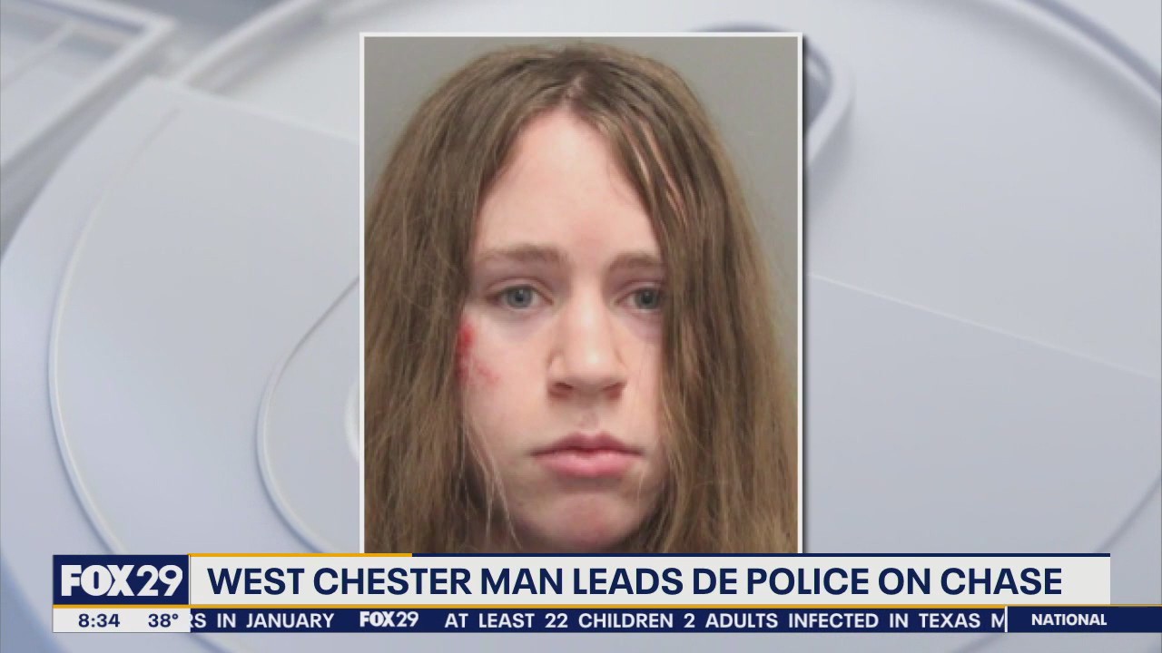 West Chester man leads troopers on wild chase through Delaware