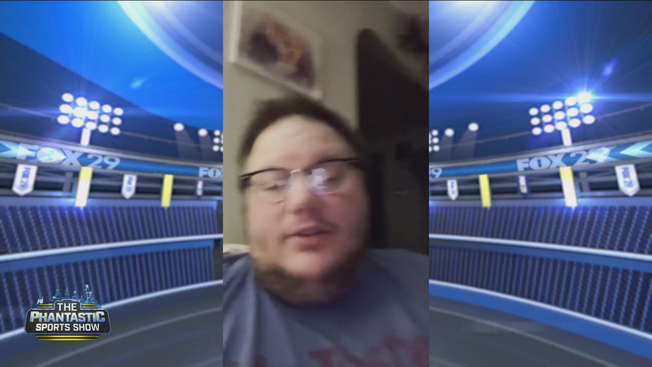 Eagles fan talk profanity during Super Bowl parade speeches